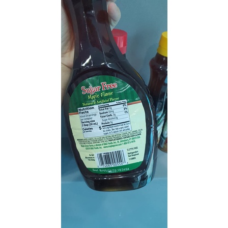 Syrup lá phong Oganic, không đường, ít calo, healthy, eatclen, keto .. l Maple grove farms organic maple syrup