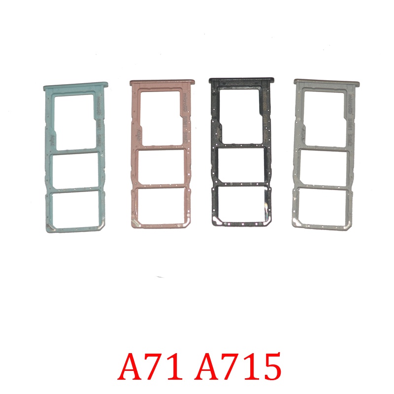 Khay đựng thẻ sim điện thoại SD thích hợp cho Samsung Galaxy A01 A11 A21 A31 A41 A51 A71