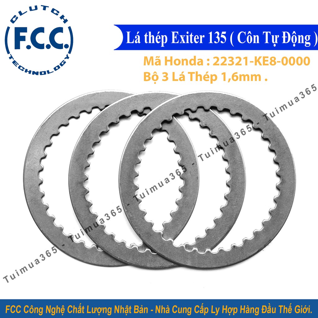 Bộ 3 Lá Sắt FCC Yamaha Exiter 2009 22321-KE8-0000