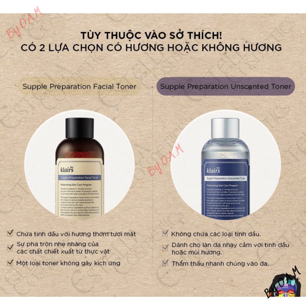 Nước hoa hồng Dear Klairs Supple Preparation Facial Toner 180ml | BigBuy360 - bigbuy360.vn