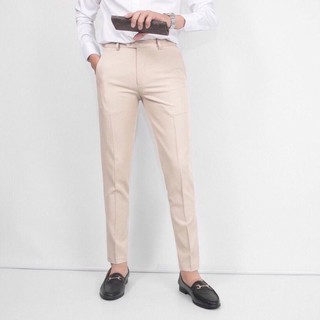 Quần âu nam dáng côn, màu XANH HÒA BÌNH + KEM SỮA , vải cotton cao cấp SIÊU ĐẸP