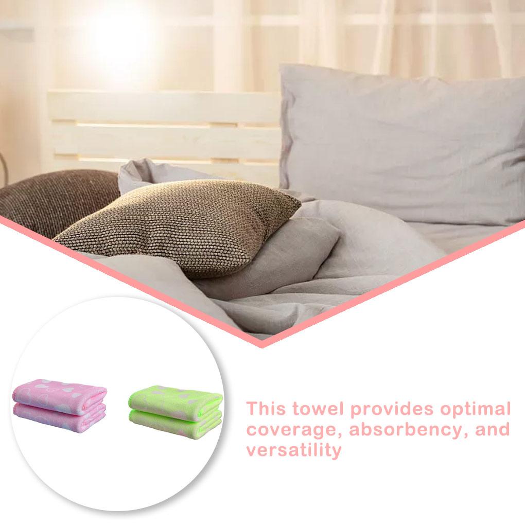 Khăn Lau Tay Và Mặt Vải Sợi Nhỏ Mềm Mại Thấm Hút Tốt 25 / * 50cm