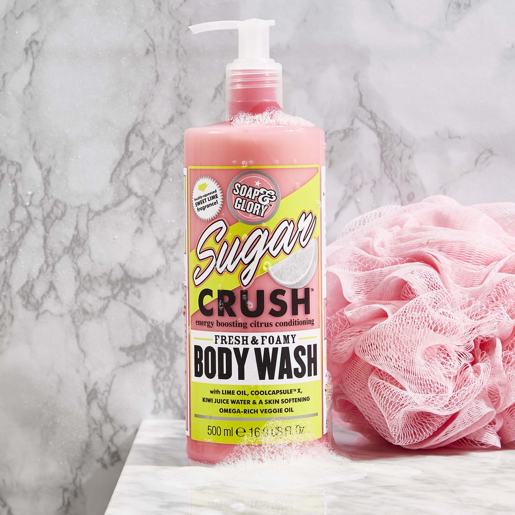 [TOP 1 SHOPEE]  Sữa tắm Soap &amp; Glory Sugar Crush Body Wash 500ml (Bill Anh)