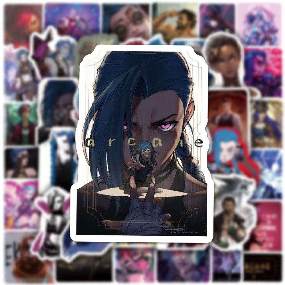 PEWANY Miếng Dán Hoạt Hình Anime Graffiti Chống Nước Trang Trí Ván Trượt Ghi Ta Xe Máy Laptop Hành Lý