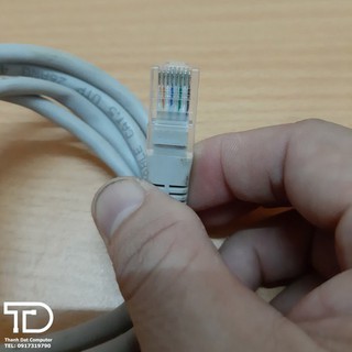 DÂY CÁP MẠNG LAN ĐÚC XỊN 1M (màu xám)