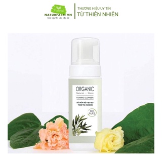 Sữa rửa mặt tạo bọt tràm trà tảo biển 100% Organic - cửa hàng thiên nhiên handmade