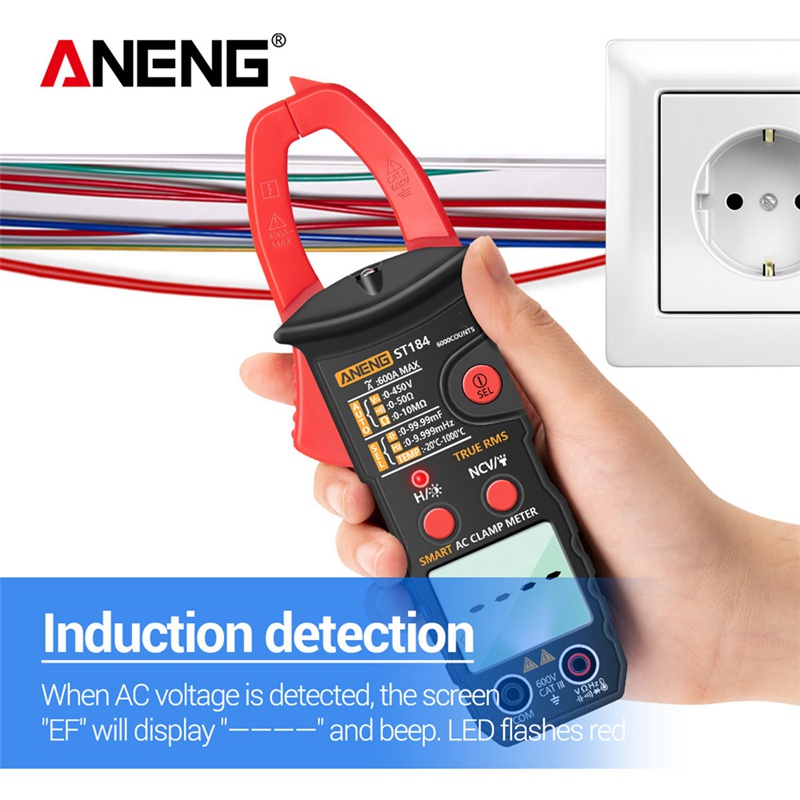 Đồng Hồ Vạn Năng Kỹ Thuật Số Aneng St184 Rms 6000 Counts Chuyên Dụng