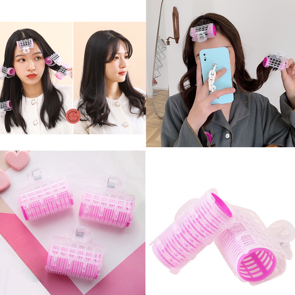 [Hàng mới về] Set 3 lô quấn tóc tạo kiểu bồng bềnh tiện lợi 2.5cm / 3cm