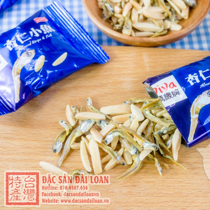 CÁ KHÔ HẠNH NHÂN VIVA 80G (ĐÓNG GÓI RIÊNG)