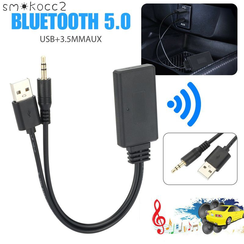 Bộ Thu Tín Hiệu Bluetooth 5.0 Usb + Giắc Cắm 3.5mm Cho Loa Aux (Sk) | BigBuy360 - bigbuy360.vn