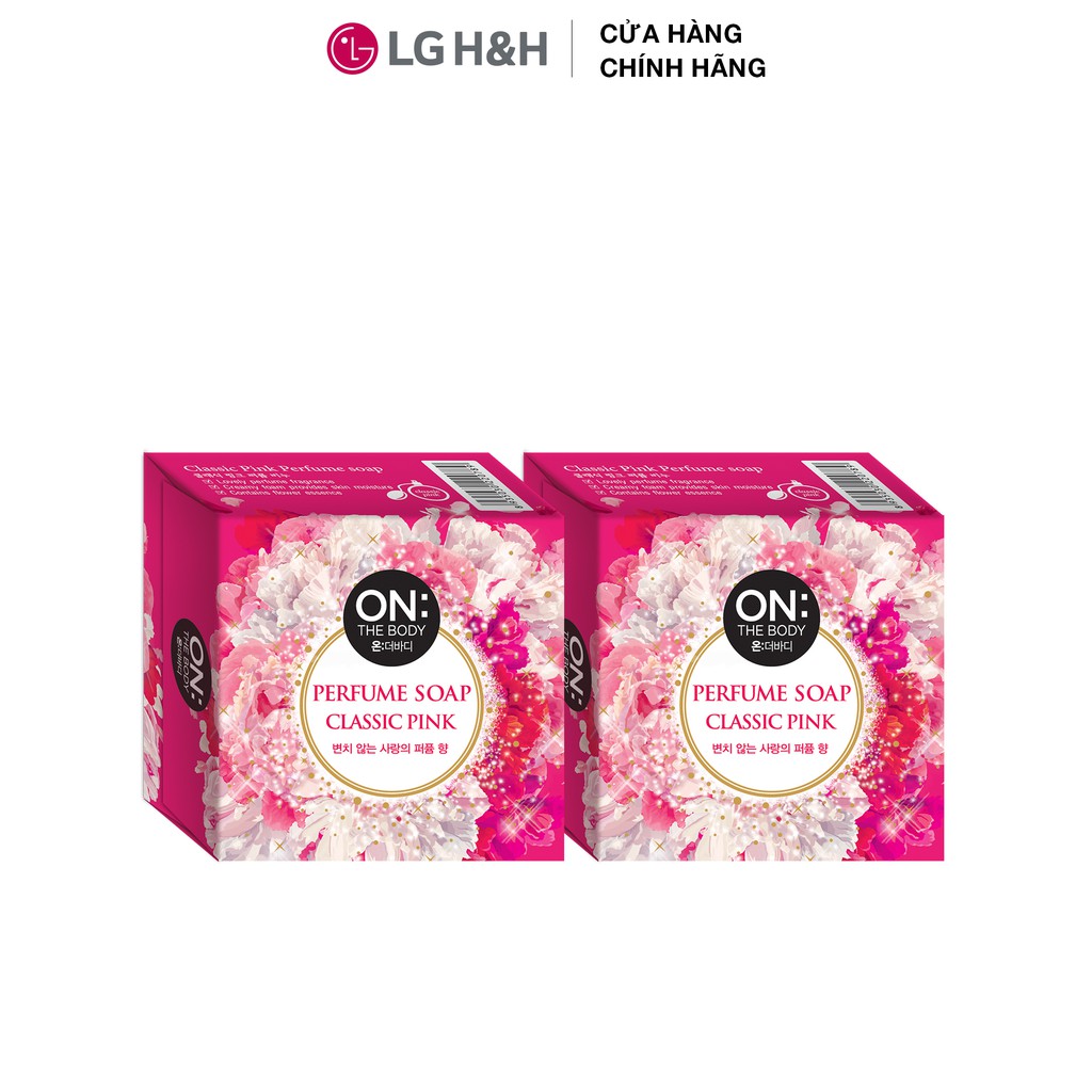 Combo 2: Xà phòng On: The Body Classic Pink Soap Hương nước hoa tinh tế