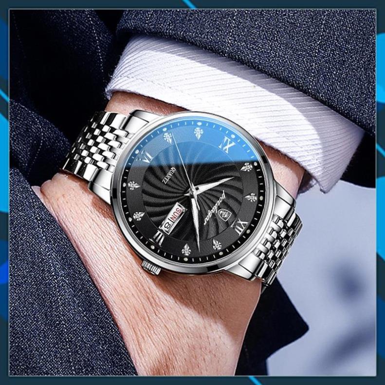 Đồng Hồ Nam Chính Hãng HW GOEDAGAR P827 Thiết Kế Dây Thép Cao Cấp - Chống Nước - Có Lịch HIWATCH | BigBuy360 - bigbuy360.vn