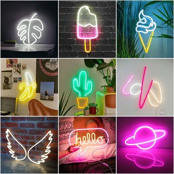 Đèn Trang Trí Led Neon Sign Trang Trí Nhà Giá Rẻ