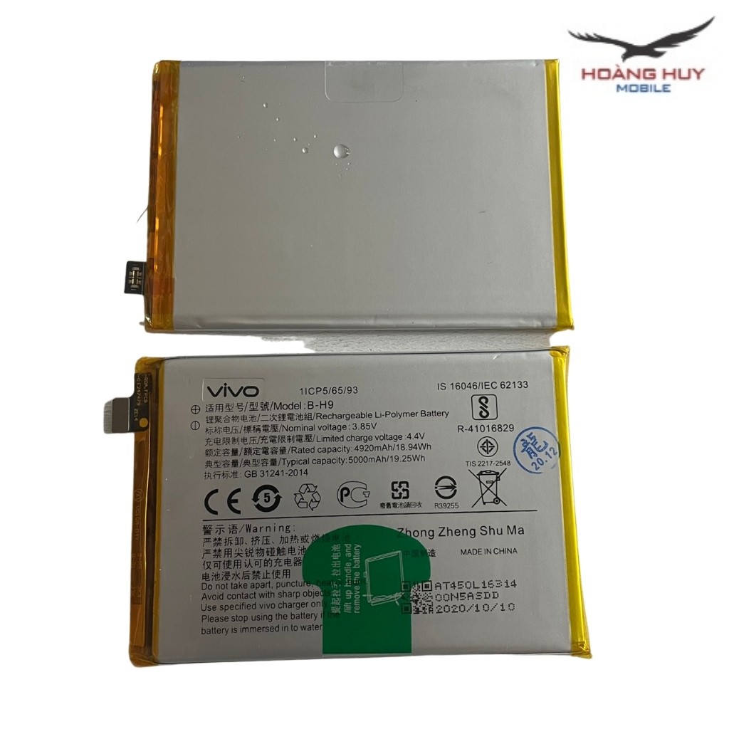 Pin Vivo Y19 / B-H9 Dung Lượng 5000mAh Hàng Zin Nhập Khẩu Bảo Hành 6 Tháng 1 Đổi 1