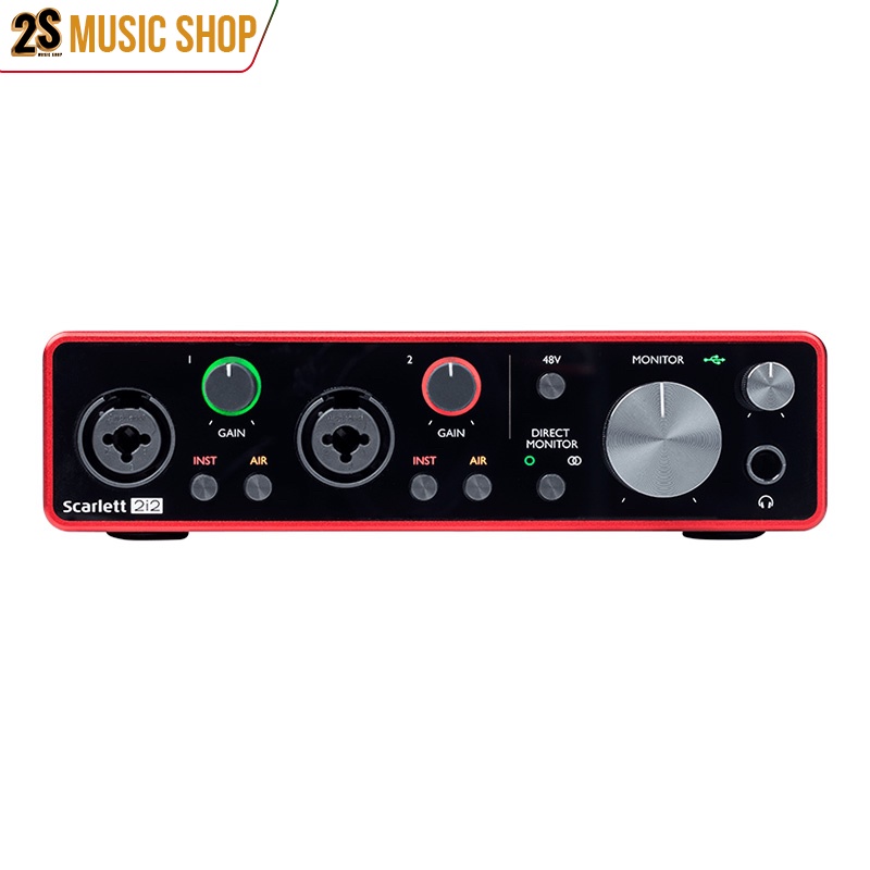Soundcard Thu Âm SCARLETT 2i2 3rd – Focusrite