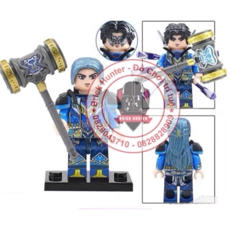 Minifigures mô hình nhân vật game Đấu La Đại Lục