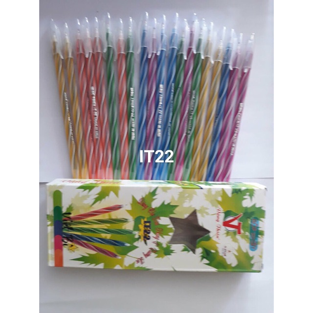 Hộp 20 cây bút nến dài Ấn Độ cao cấp