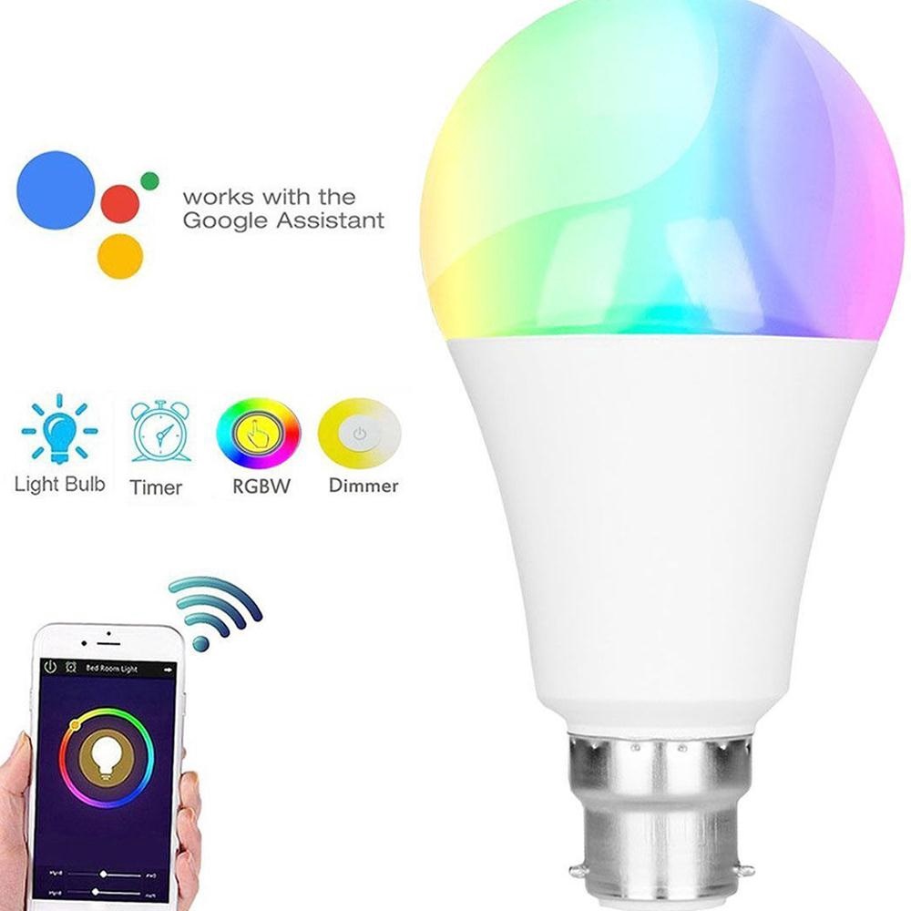 Bóng Đèn Led Điều Khiển Bằng Wifi Không Dây Amazon Alexa