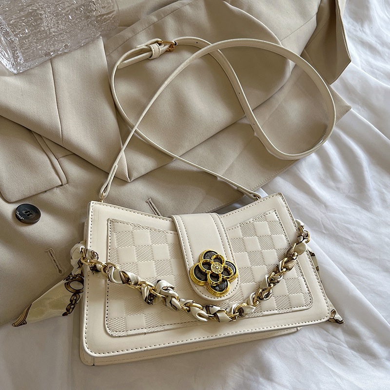 Túi đeo vai IELGY màu sắc tương phản tinh tế thời trang cho nữ