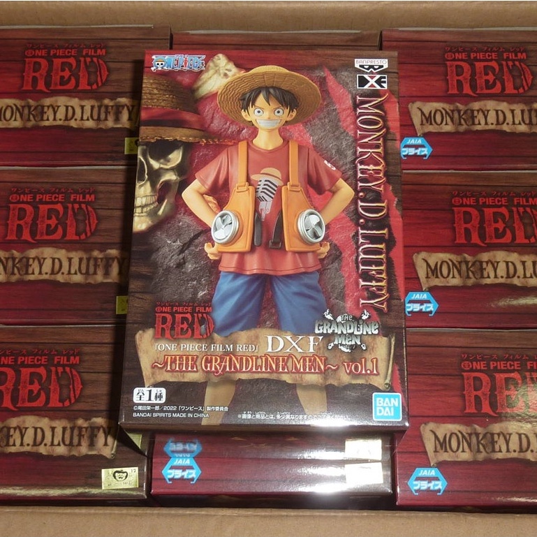 🔔 CÓ SẴN 🔔  Mô hình One Piece FILM RED DXF The Grandline Men Vol. 1 Monkey D. Luffy