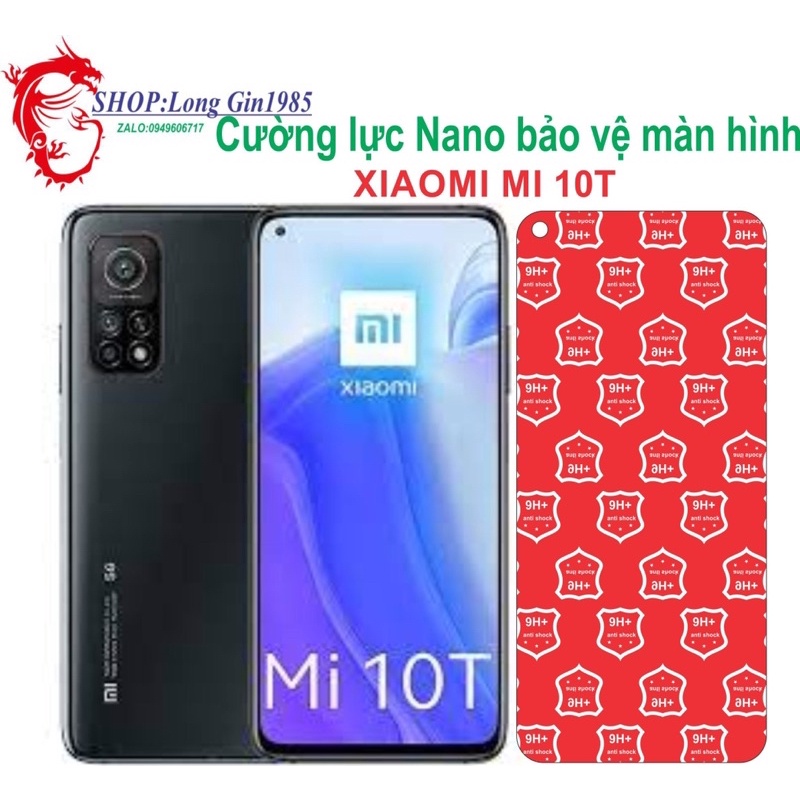 Xiaomi Mi 10T Cường lực Nano chống va đập chống trầy xước tốt