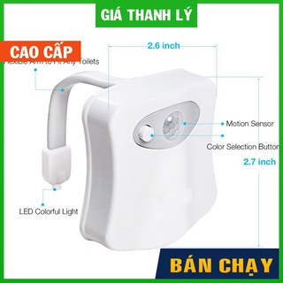 (GIÁ XẢ KHO)  Đèn led cảm ứng trong Toilet, Tiết kiệm điện năng Toilet Sensor Light HÀNG CAO CẤP