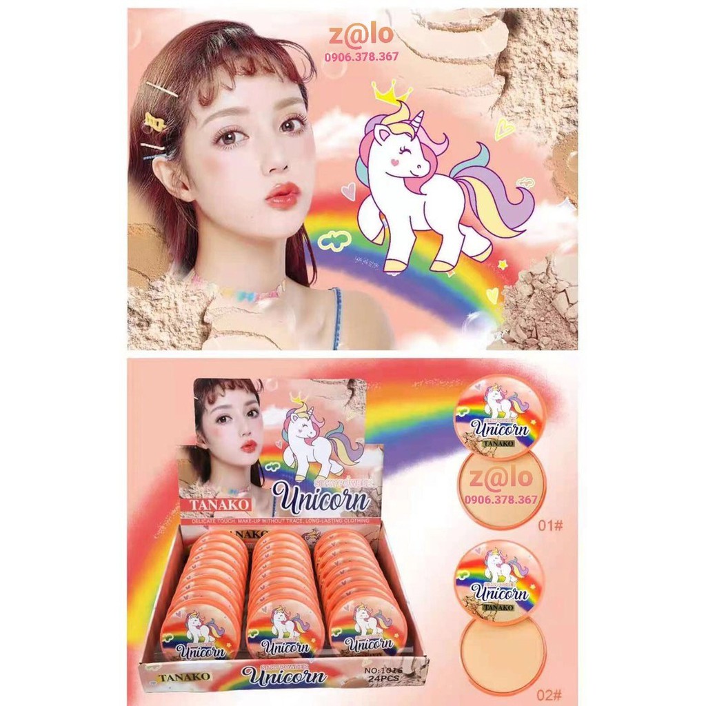 Phấn nền Tanako  bơ &amp;  dưa hấu &amp; 🦄unicorn siêu mịn