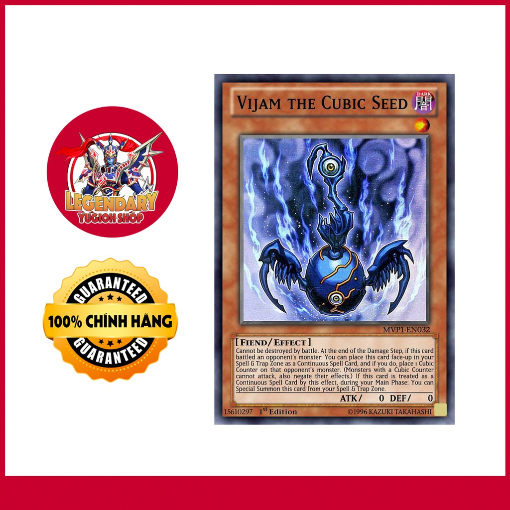 [EN][Thẻ Bài Yugioh Chính Hãng] Vijam The Cubic Seed