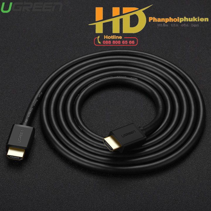 Cáp HDMI 1m Chính Hãng Ugreen 10106 Chất Lượng Cao