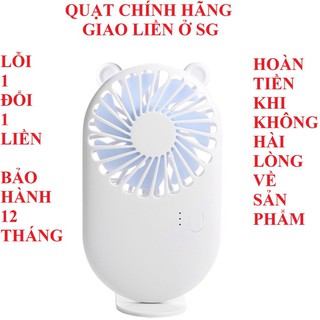 Quạt mini cầm tay quạt mini để bàn quạt usb quạt mini chính hãng mini fan bảo hành 12 tháng nk035