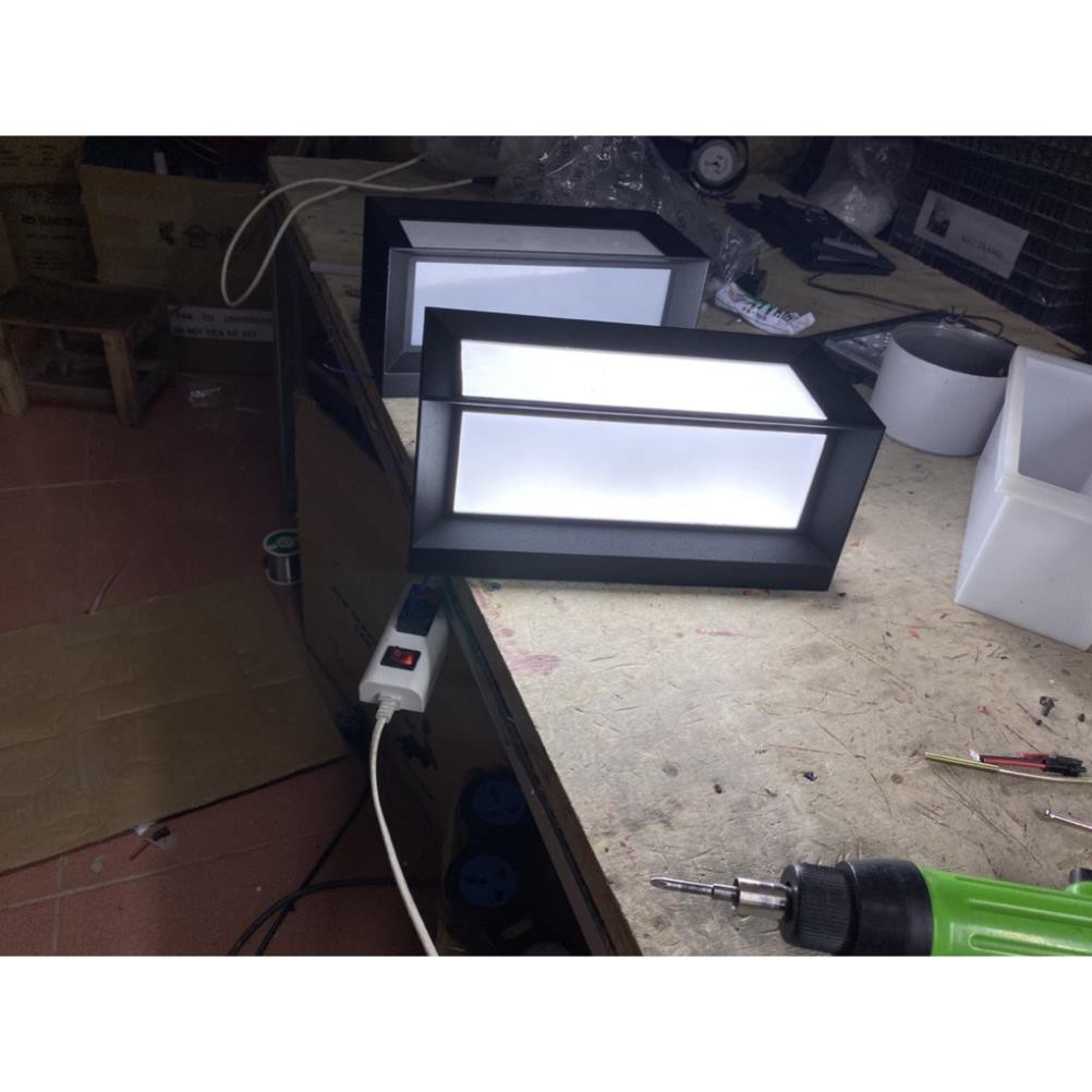 Đèn gắn tường ngoài trời hiện đại hộp chữ nhật ( mã 155)