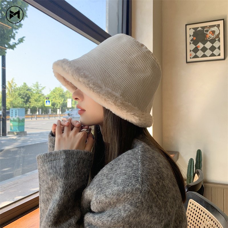 Nón Tai Bèo Len Lông Cừu Ấm Áp Thời Trang Unisex 2022