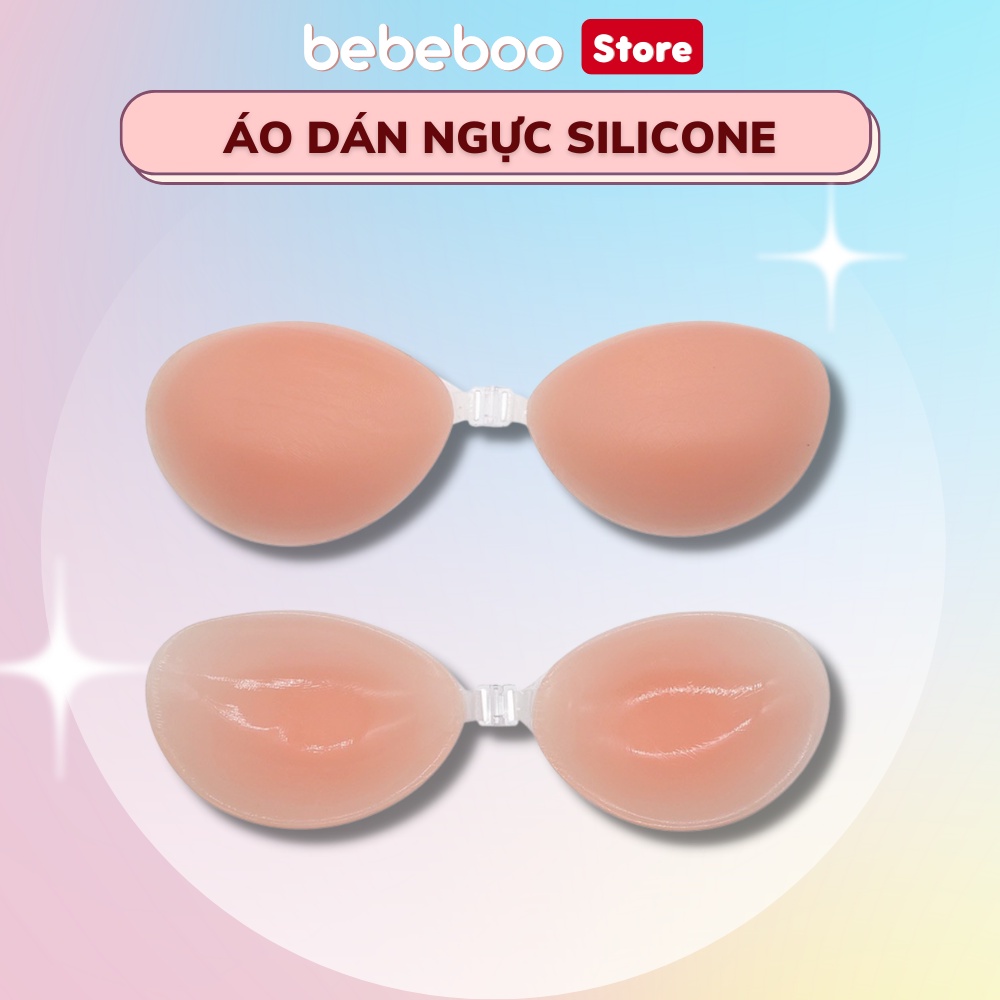 Áo Dán Ngực Silicone Trong Suốt, Loại Mỏng BEBECHIC AD002