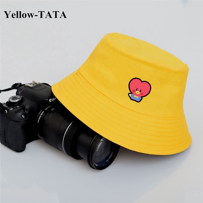 Nón tai bèo thời trang hàn quốc in hình chủ đề nhóm BTS