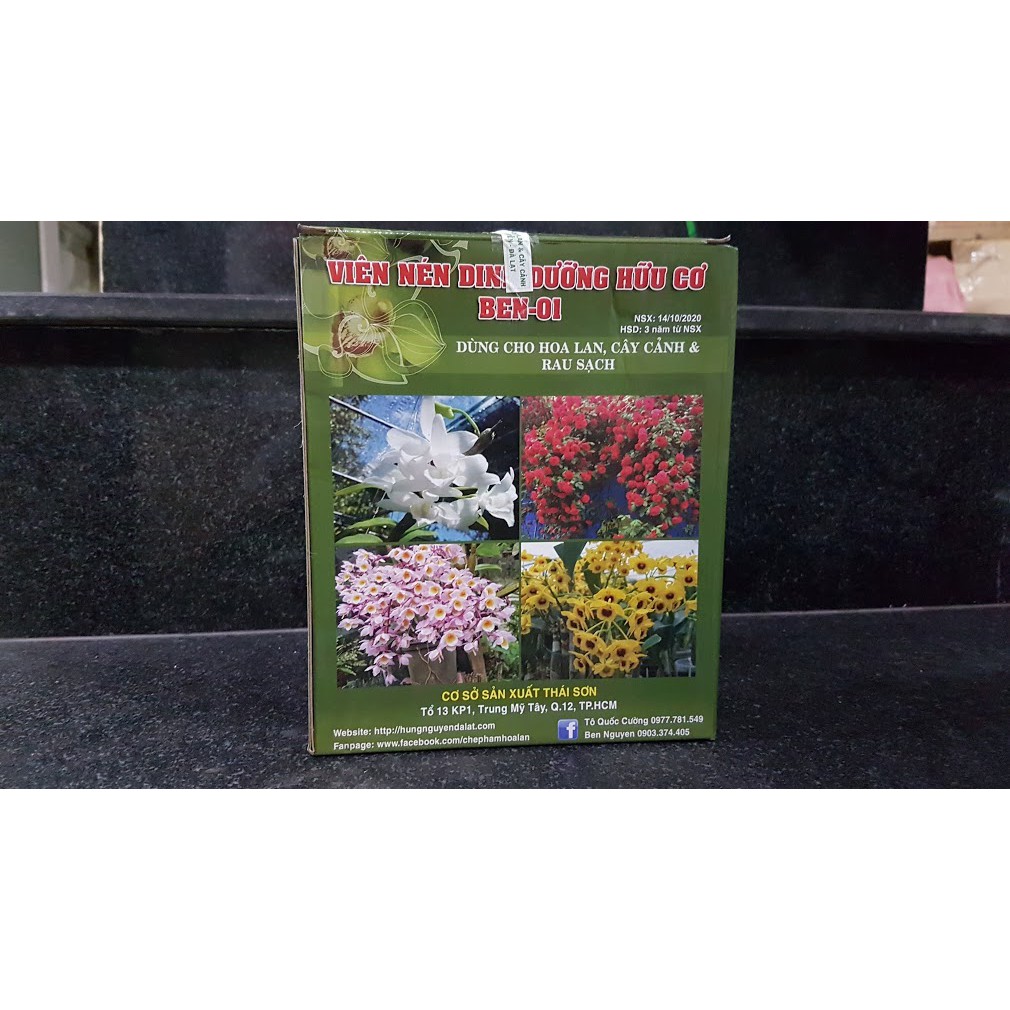 Viên nén dinh dưỡng hữu cơ BEN 01