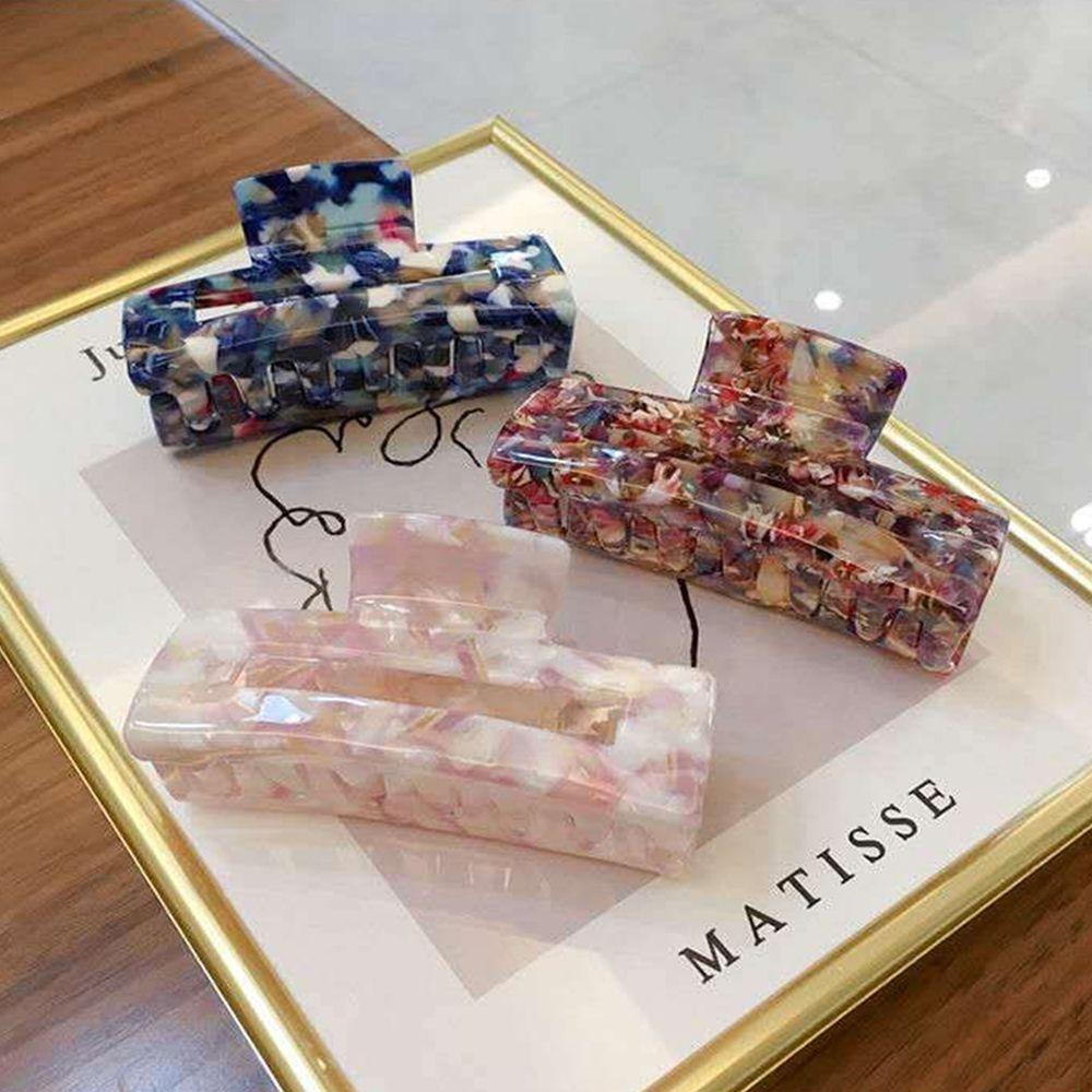 JUNE Kẹp TóC MàU Trơn Trong SuốT ThờI Trang Cho Nữ