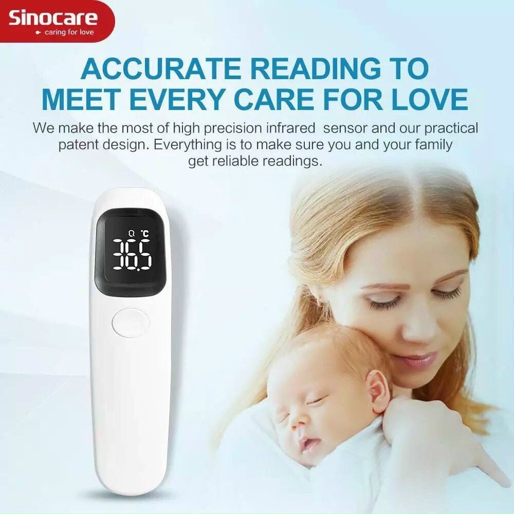 ✅ [CHÍNH HÃNG] Nhiệt Kế Hồng Ngoại- Sinocare, đo cơ thể, nước, sữa -VT0234