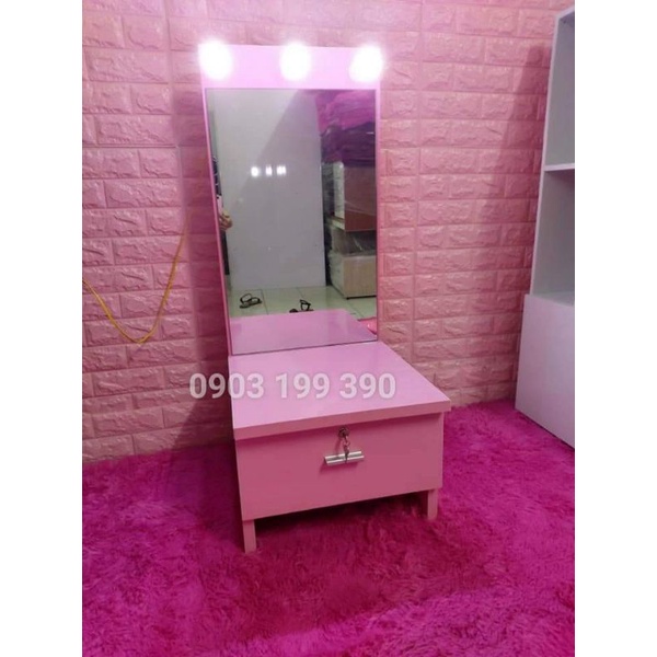 BÀN TRANG ĐIỂM MINI- NHỰA-QC49