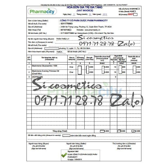 Tinh dầu Hoa Anh Thảo Evening Primrose Oil Blackmores 190 viên