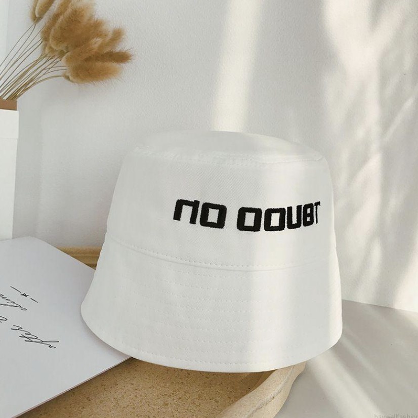 Mũ Bucket nón cụp unisex phong cách Cool ngầu - NO OOUBT