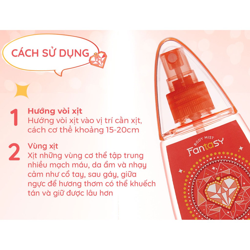 Nước Hoa Toàn Thân Fantasy Pretty Please 100 ml