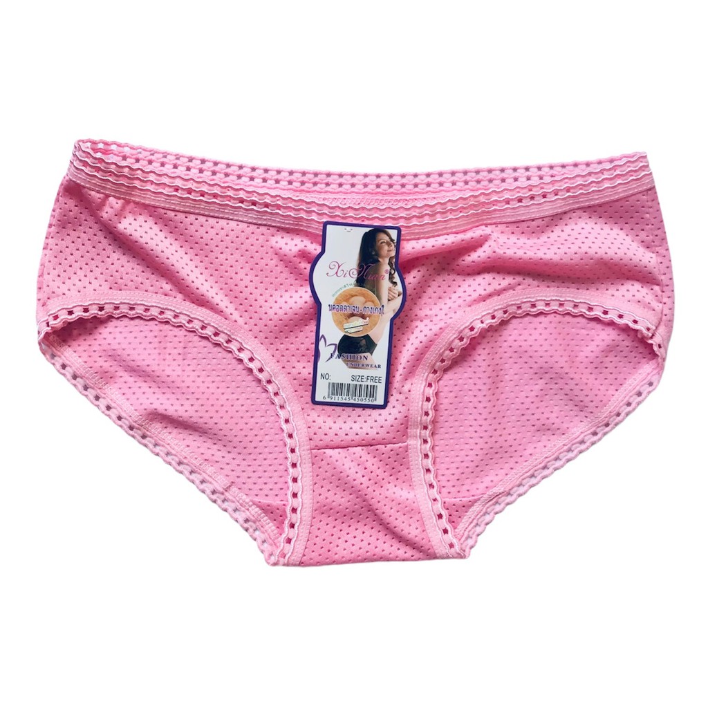  Quần lót nữ viền ren cạp ren dễ thương, quần chip nữ thông hơi thoáng mát QL05 | BigBuy360 - bigbuy360.vn