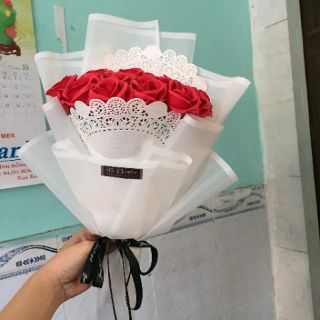 Giấy ren bó hoa mới