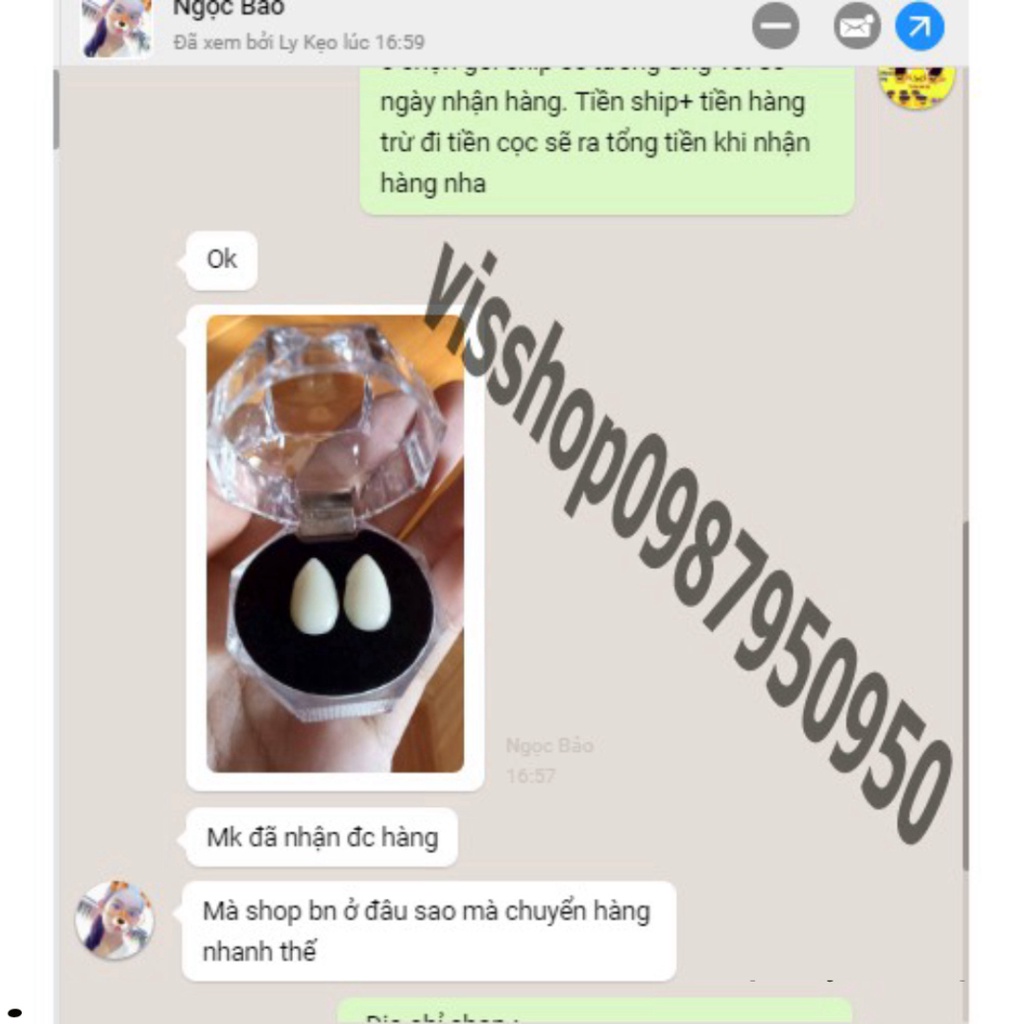 răng nanh-răng khểnh giả cao cấp