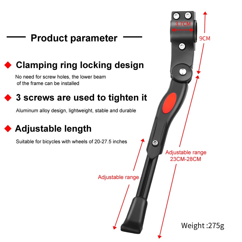 Chân chống X-TIGER cho xe đạp leo núi MTB