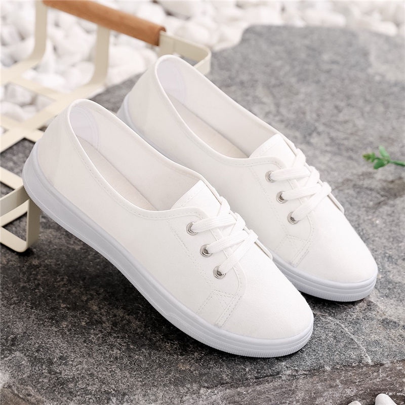 Giày Vải Canvas Thoáng Khí Thời Trang Cá Tính Cho Nữ