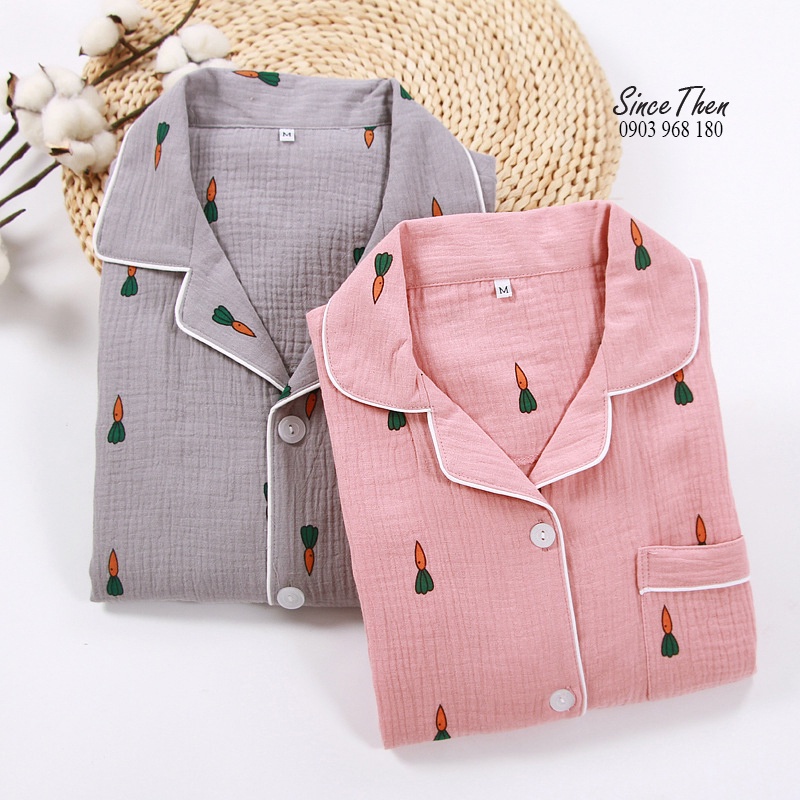 Đồ ngủ đôi tphcm, Đồ ngủ đôi cà rốt Hàn Quốc, quà cưới ý nghĩa - SinceThen