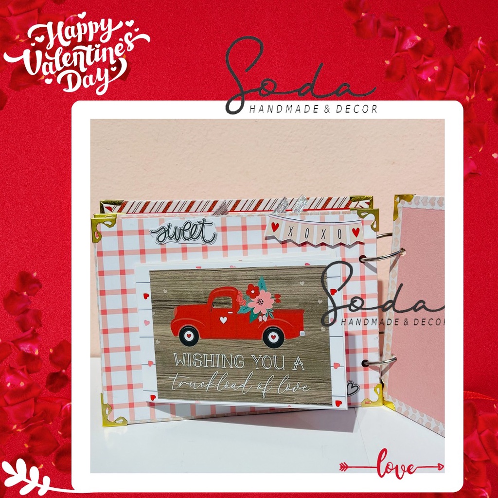 [Scapbook tình yêu] Valentine Scrapbook