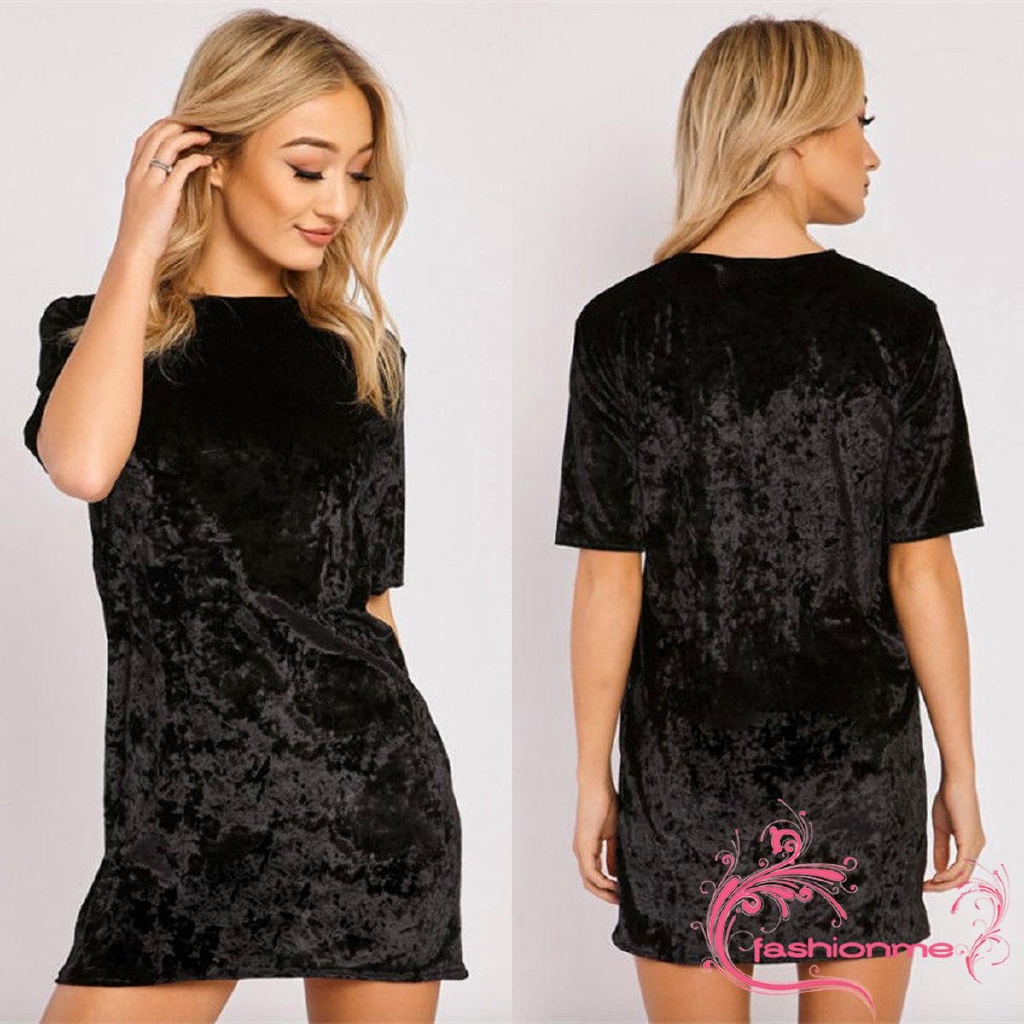 Đầm chữ A tay ngắn