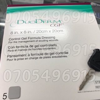 MIẾNG DÁN CHỐNG LOÉT HÚT ẨM CONVATEC DUODERM CGF ( 20 X 20cm )